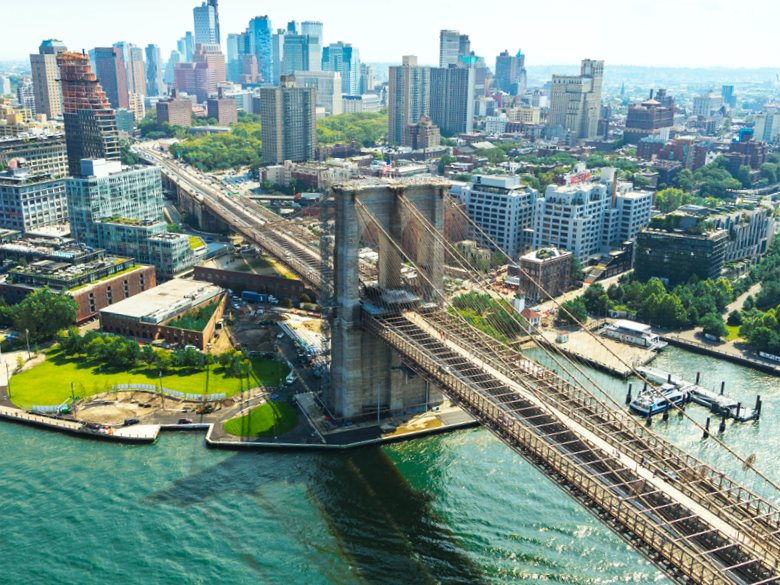 the brooklyn bridge