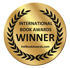 International Book Awards logo.